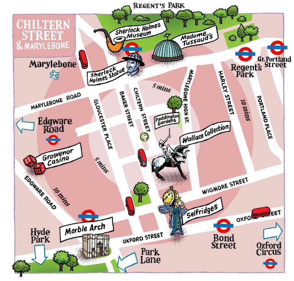 Chiltern Street Serviced Apartments - Marylebone London Eksteriør bilde